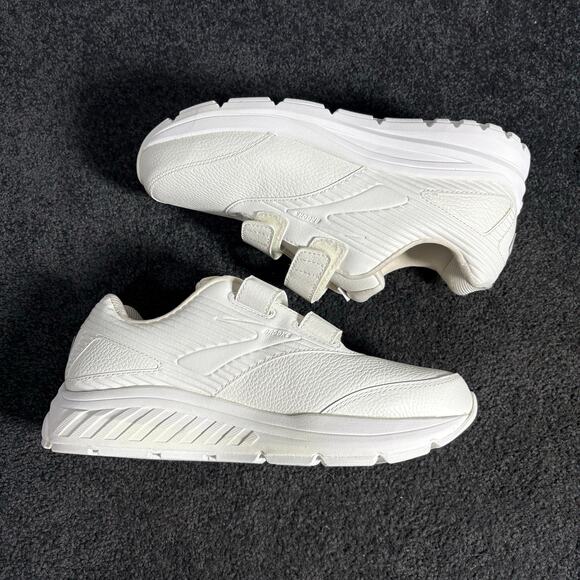 Brooks Men's White Addiction Walker Shoes V-Strap Wide - Size 9 2E - New w/o Box - Picture 5 of 9